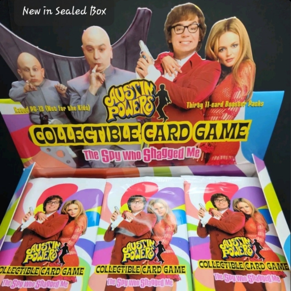Austin Powers The Spy Who Shagged Me Collectible Card Game (NWT) Sealed
